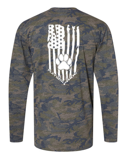 Volleyball Veterans Long Sleeve Tee