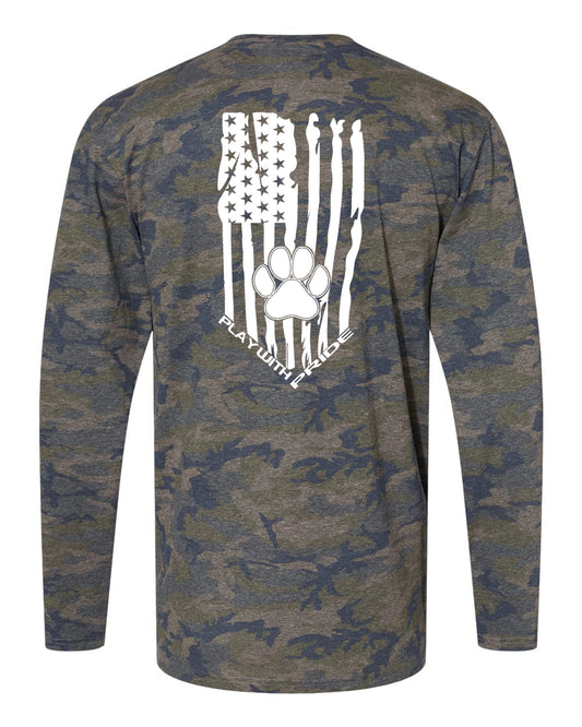 Volleyball Veterans Long Sleeve Tee